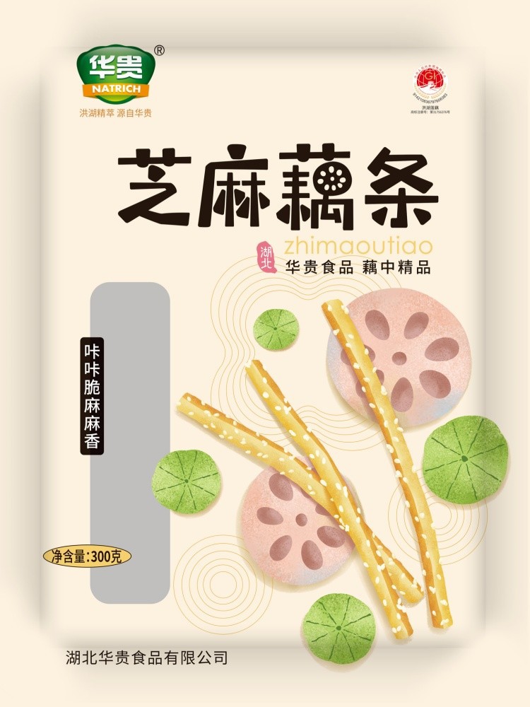 Frozen Sesame Lotus Root Strips 300g best