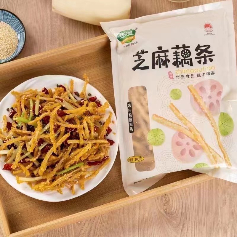 Sesame Lotus Root Fries 908g factory