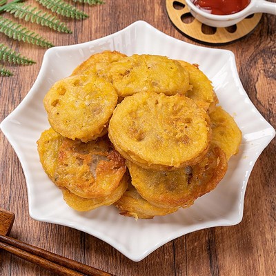 Ħut Iffriżat Surimi Lotus Root Sandwiches għall-qali